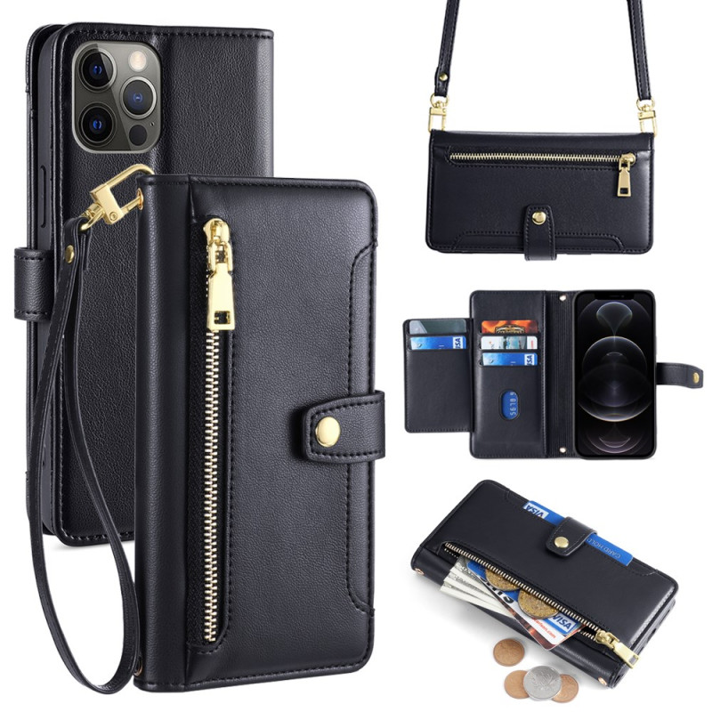 Case for iPhone 12 / 12 Pro with Strap and Shoulder Strap