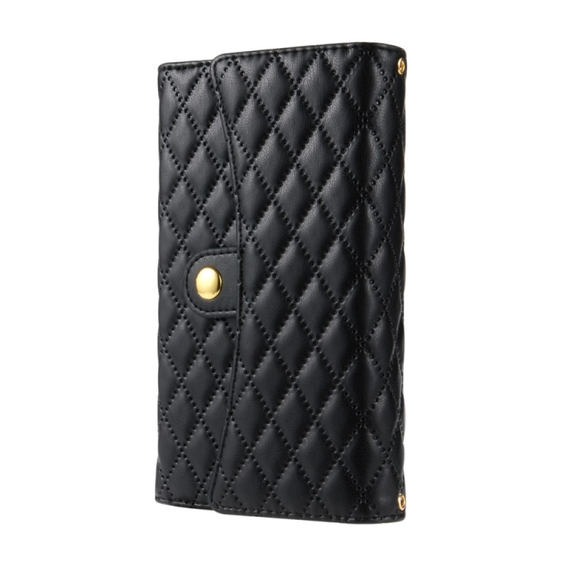 Case iPhone SE 3 / SE 2 / 8 / 7 Padded Wallet with Strap and Shoulder Strap