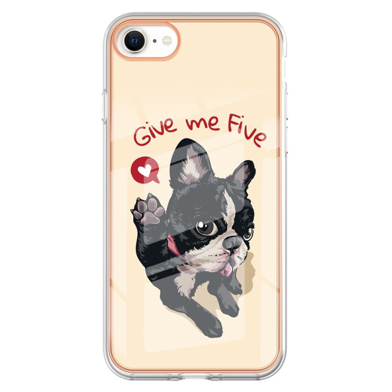 Case iPhone SE 3 / SE 2 / 8 / 7 Dog Give Me Five