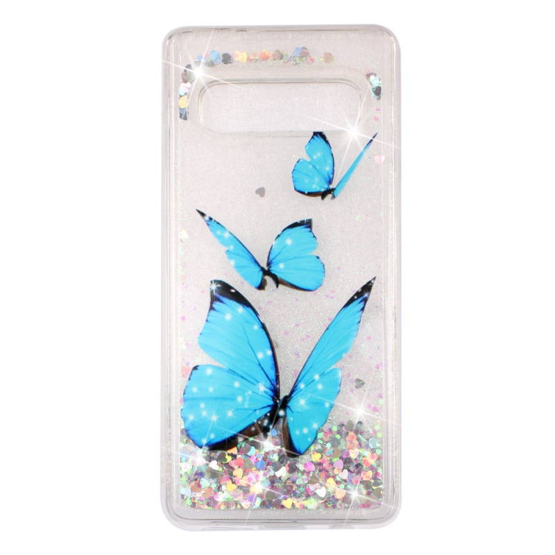 Samsung Galaxy S10 Case Dynamic Glitter Pattern