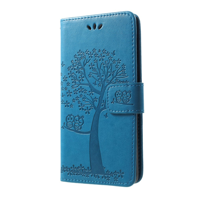 Samsung Galaxy S10 Tree and Owl Strap Case