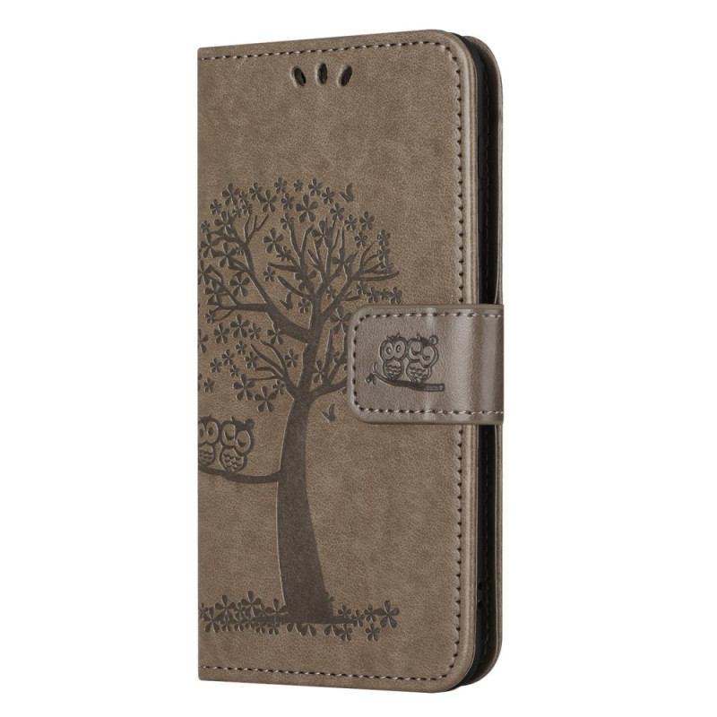 Samsung Galaxy Xcover 7 Tree and Owl Strap Case