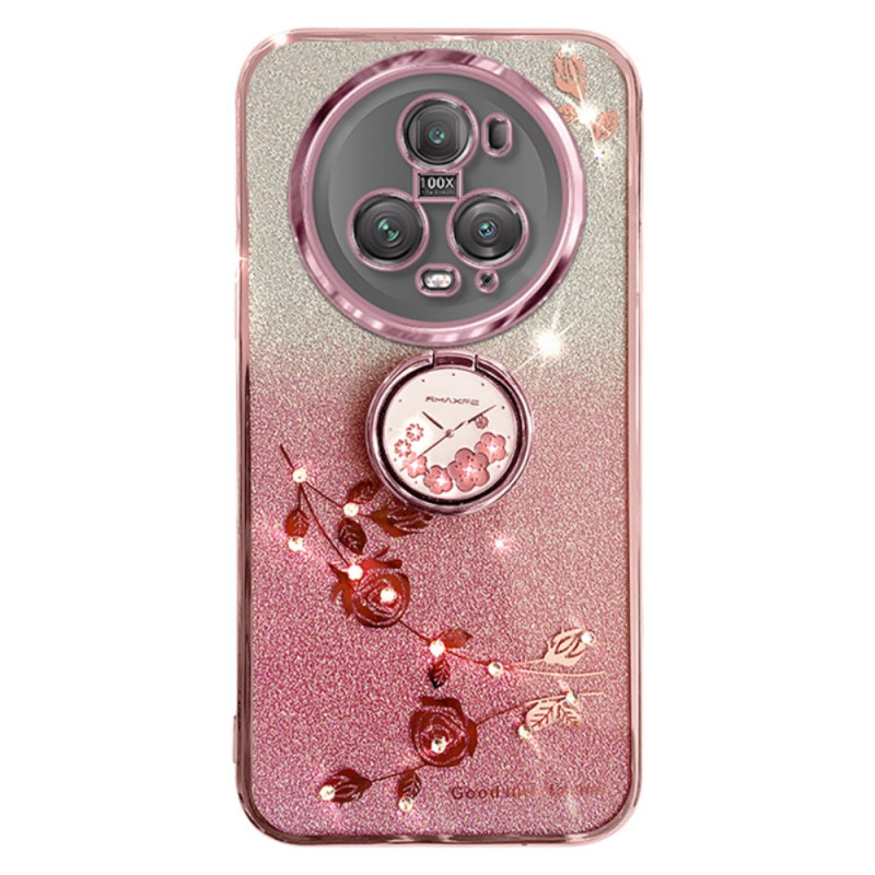 Honor Magic 5 Pro Case Flower and Strass Support