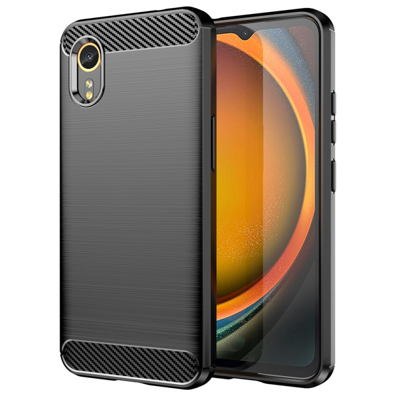 Samsung Galaxy Xcover 7 Brushed Carbon Fibre Case