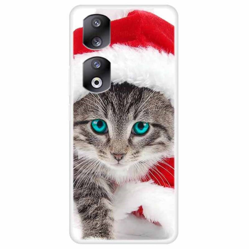 Honor 90 Case Red Hat Cat