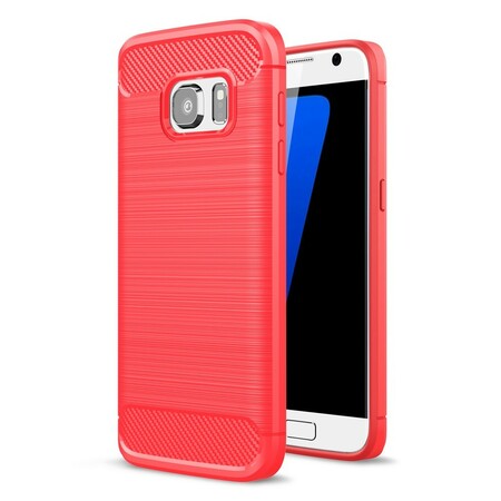 Samsung Galaxy S7 Brushed Carbon Fiber Case