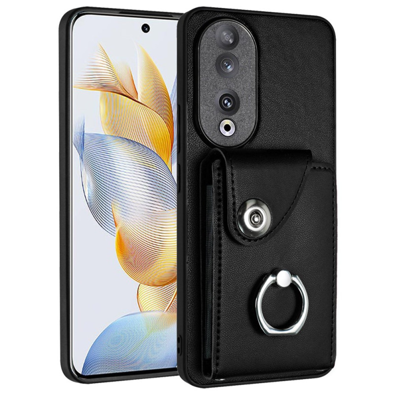 Honor 90 The
ather-effect Case Support Ring and Card Holder