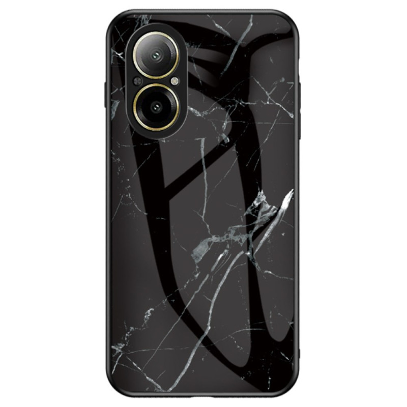Realme C67 Marbled Pattern Tempered Glass Case