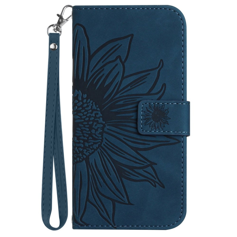 Realme C67 Sunflower Print Case with Strap