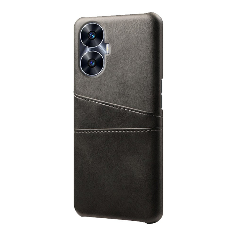 Realme C55 The
ather Look Double Card Case