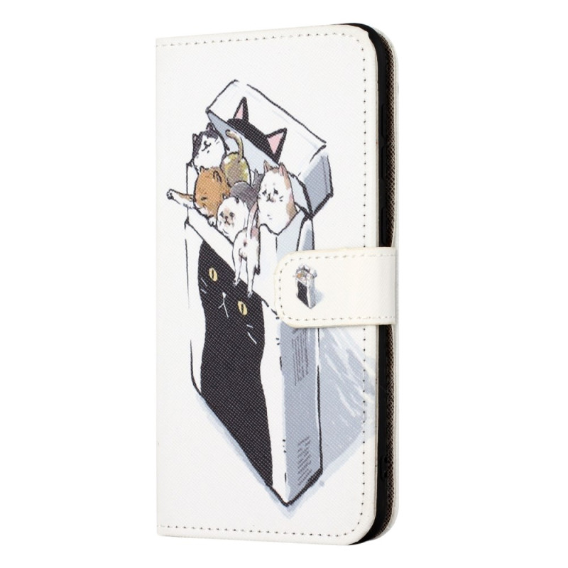 Case Xiaomi Redmi Note 13 5G Cats with Strap