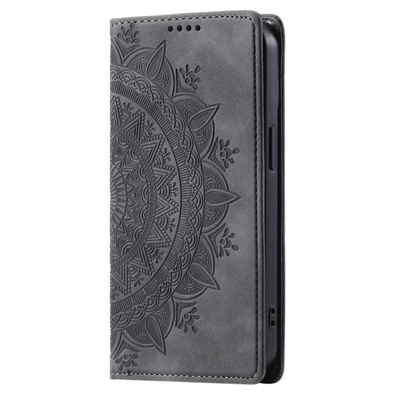 Flip Cover Xiaomi Redmi Note 13 Pro Plus 5G Suede Effect Mandala