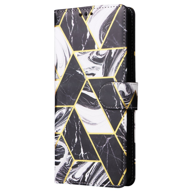 Xiaomi Redmi Note 13 4G Marble Style Lanyard Case