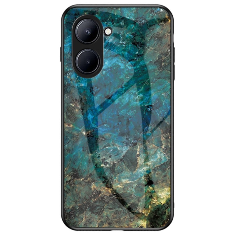 Case for Realme C33 2023 / C33 Tempered Glass Marbled pattern