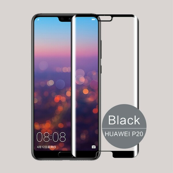 Curved tempered glass protection for Huawei P20 MOFI