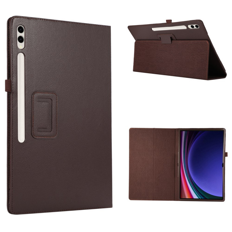 Samsung Galaxy Tab S9 Ultra Style The
ather Lychee
 Case