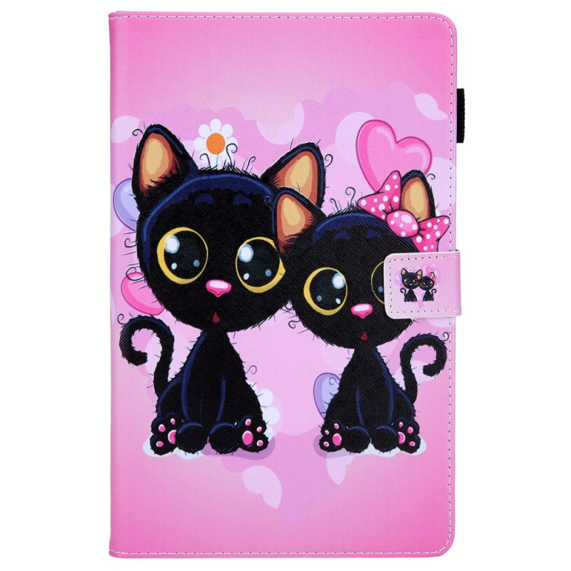 Samsung Galaxy Tab A9 Case Two Cats