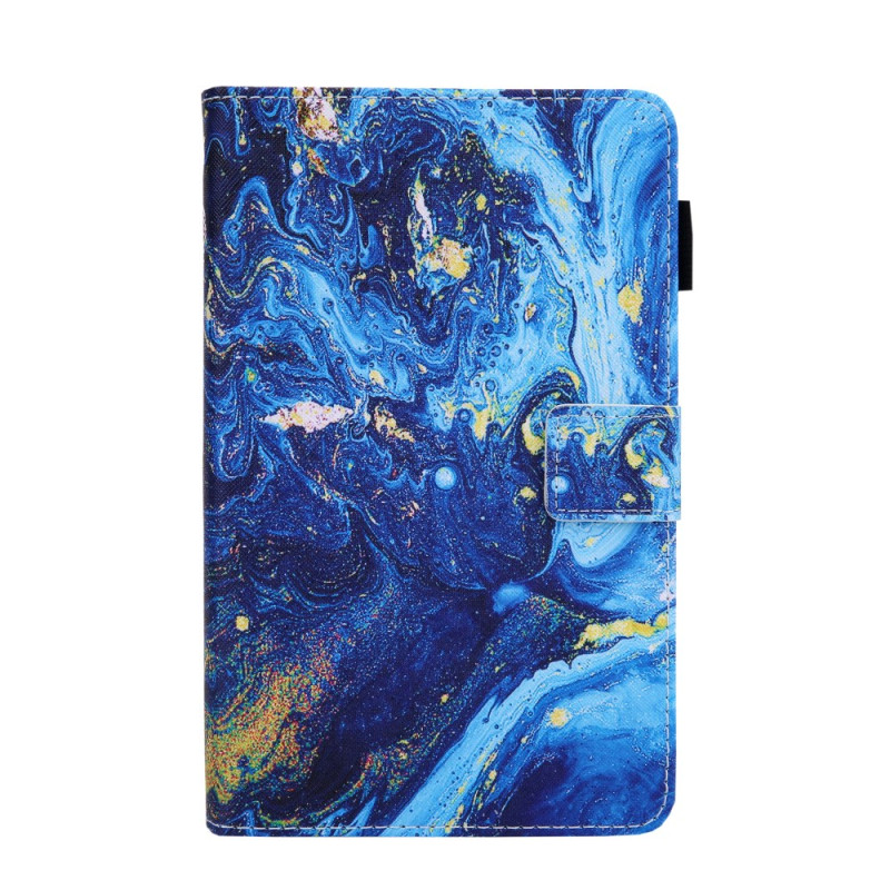 Samsung Galaxy Tab A9 Blue and Gold Case