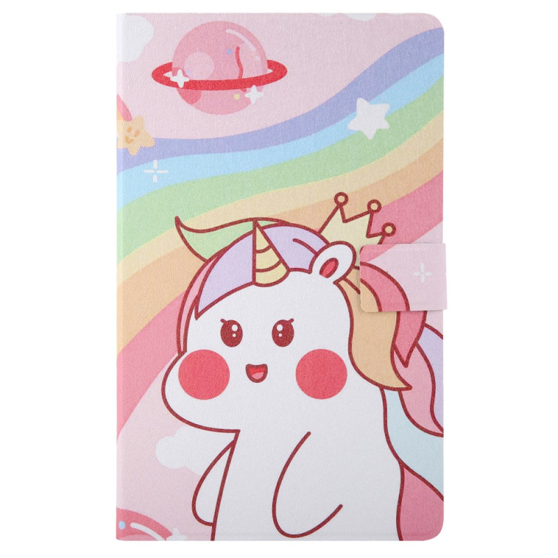 Samsung Galaxy Tab A9 Crowned Unicorn Case