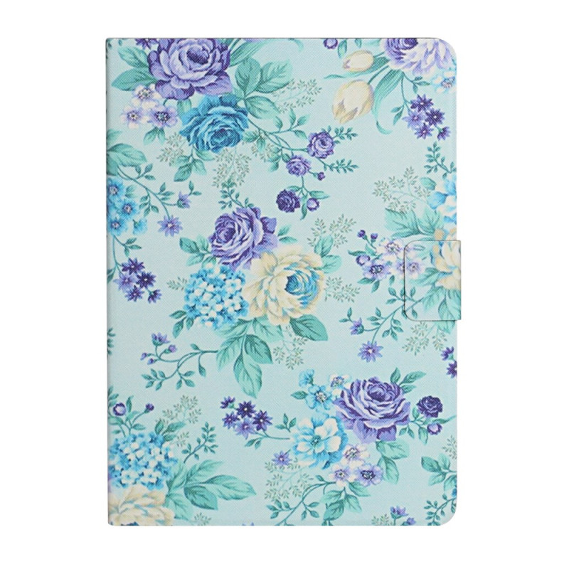 Samsung Galaxy Tab A9 Purple Flower Case