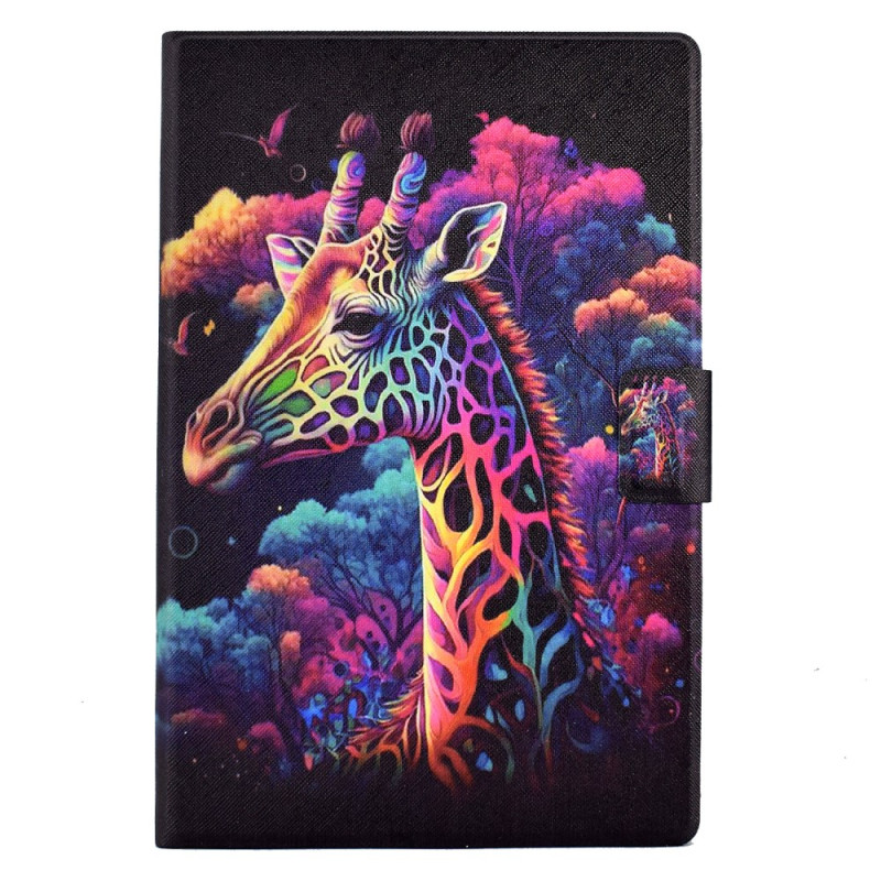 Samsung Galaxy Tab A9 Cover Giraffe Coloured