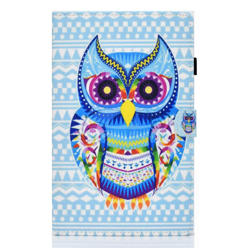 Case Samsung Galaxy Tab A9 Coloured Owl