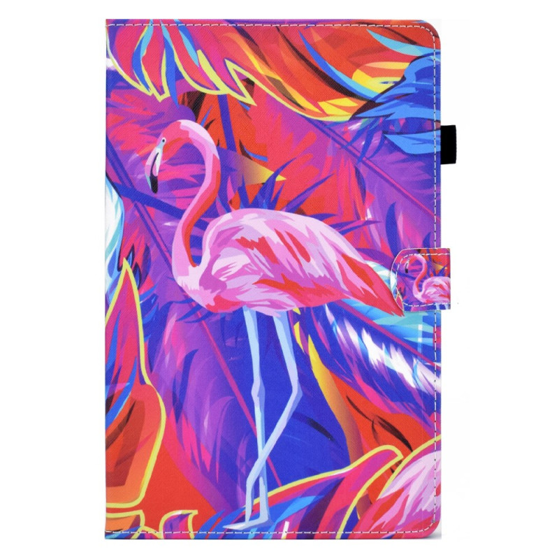 Samsung Galaxy Tab A9 Case Pink Flamingo