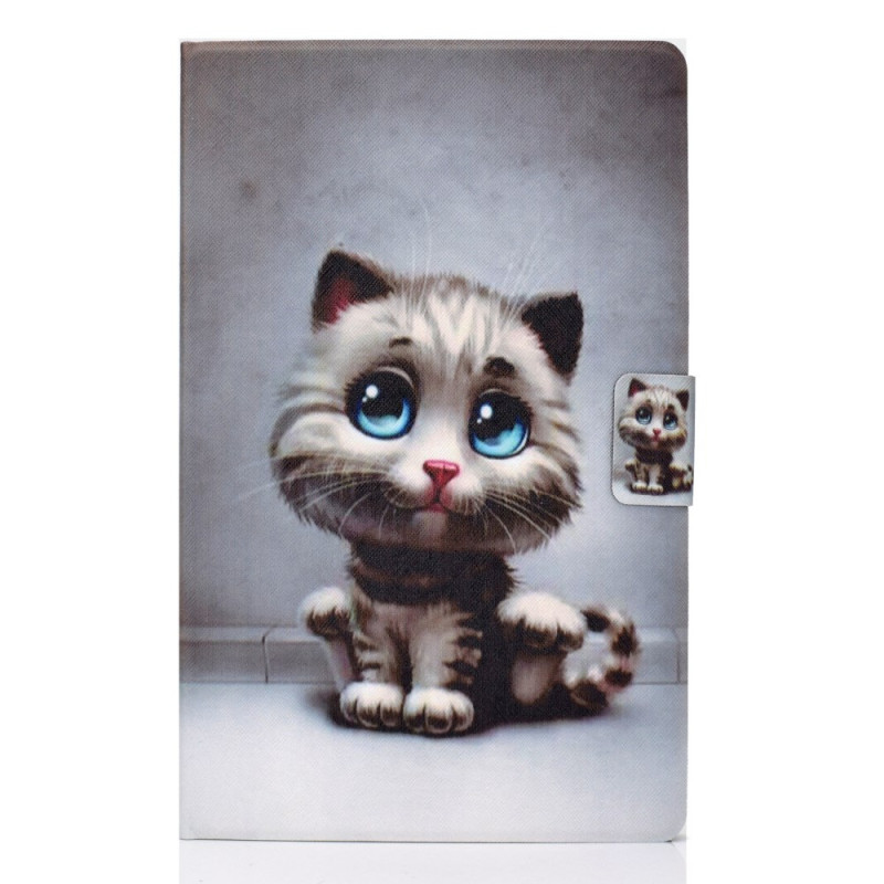 Samsung Galaxy Tab A11 / A9 Blue-Eyed Kitten Case