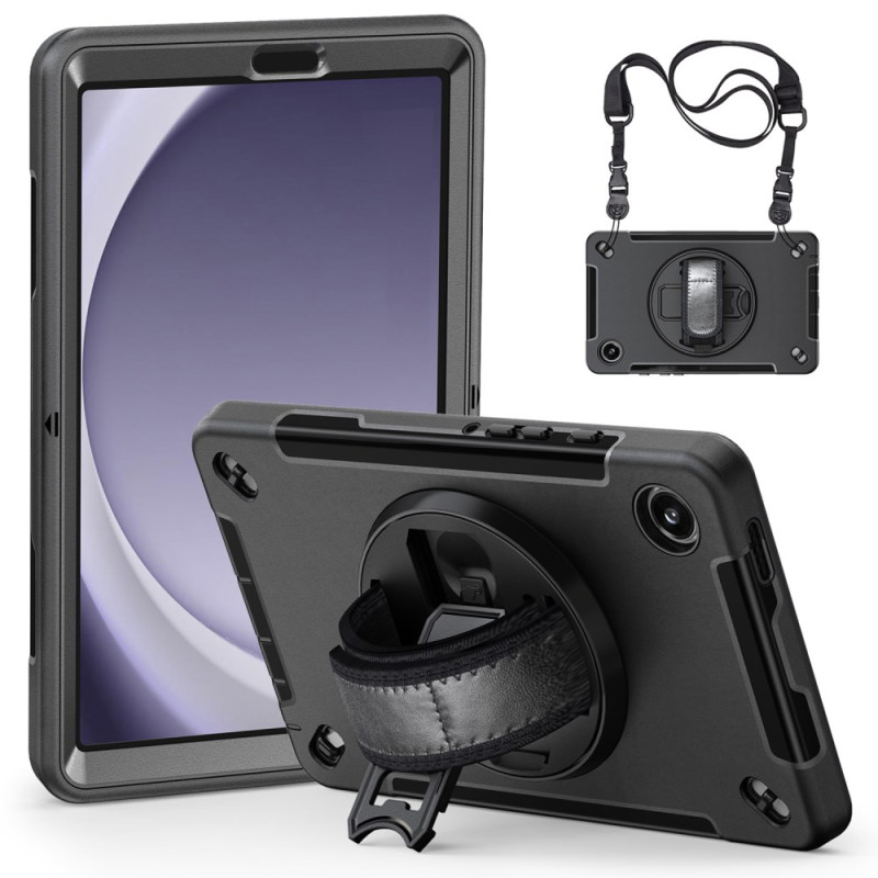 Samsung Galaxy Tab A9 Premium Case Support and Shoulder Strap
