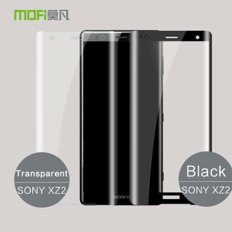 Curved tempered glass protection for Sony Xperia XZ2 MOFI