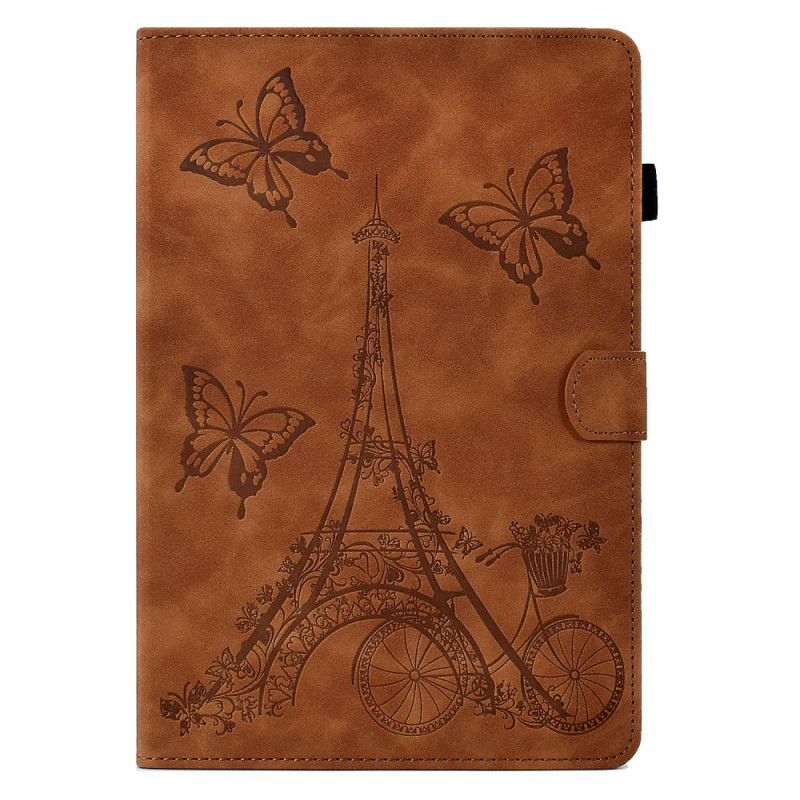 Samsung Galaxy Tab A9 Case Eiffel Tower Butterflies