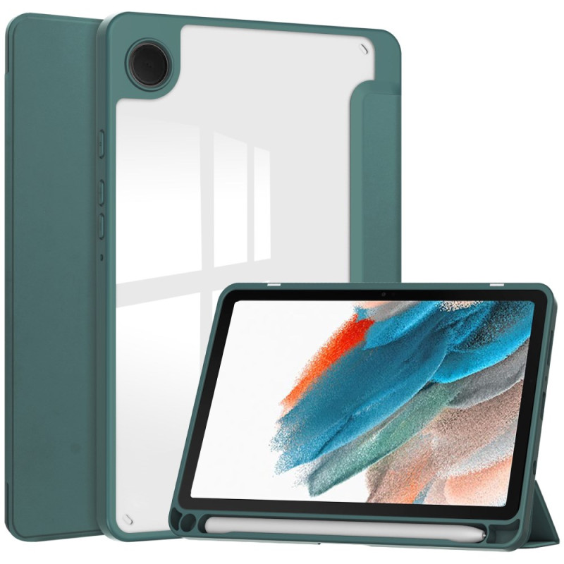 Smart Case Samsung Galaxy Tab A9 Transparent Back and Pen Holder
