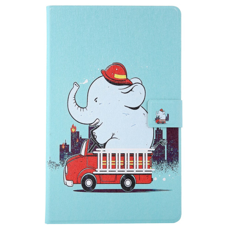 Samsung Galaxy Tab A9 Plus Case Fireman Elephant