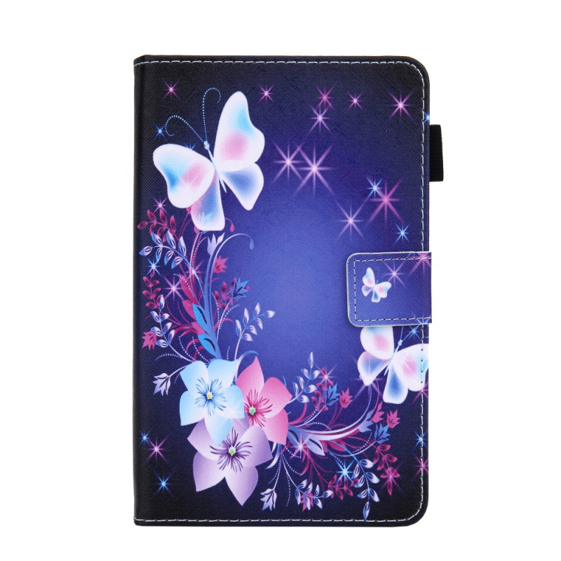 Samsung Galaxy Tab A9 Plus Case Two Coloured Butterflies