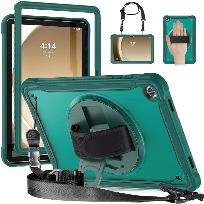 Samsung Galaxy Tab A9 Plus Case Manual Strap Support and Shoulder Strap