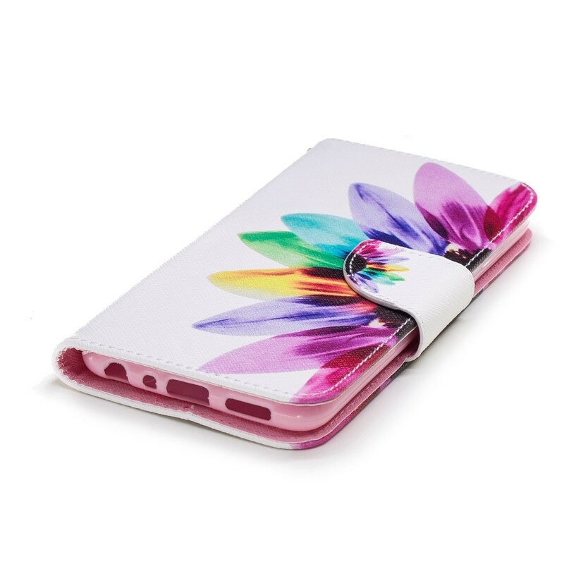 Cover Huawei P Smart Fleur Watercolors