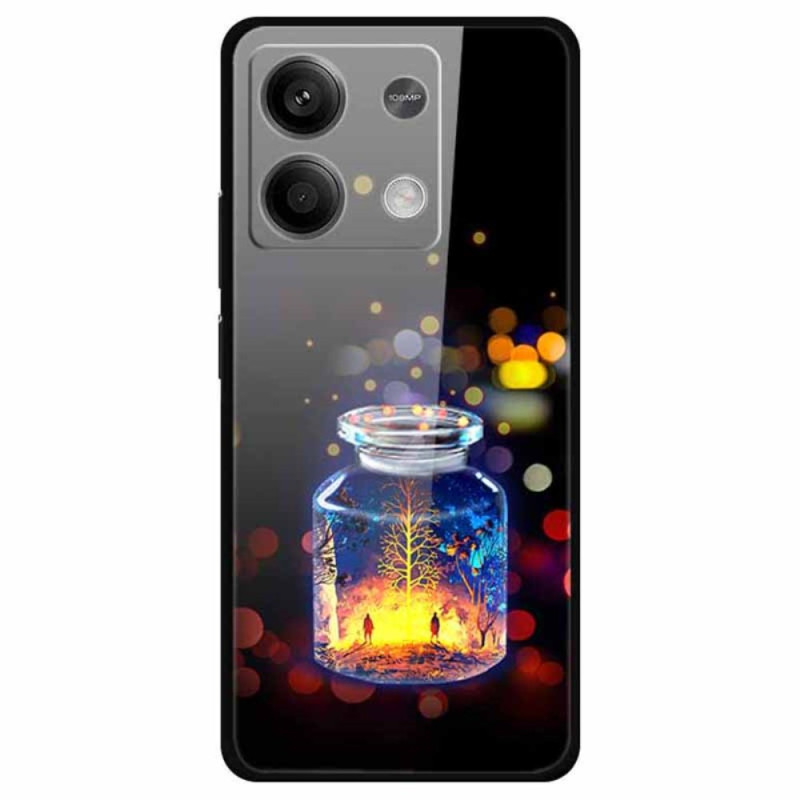 Xiaomi Redmi Note 13 5G Tempered Glass Cover Wishes Bottle