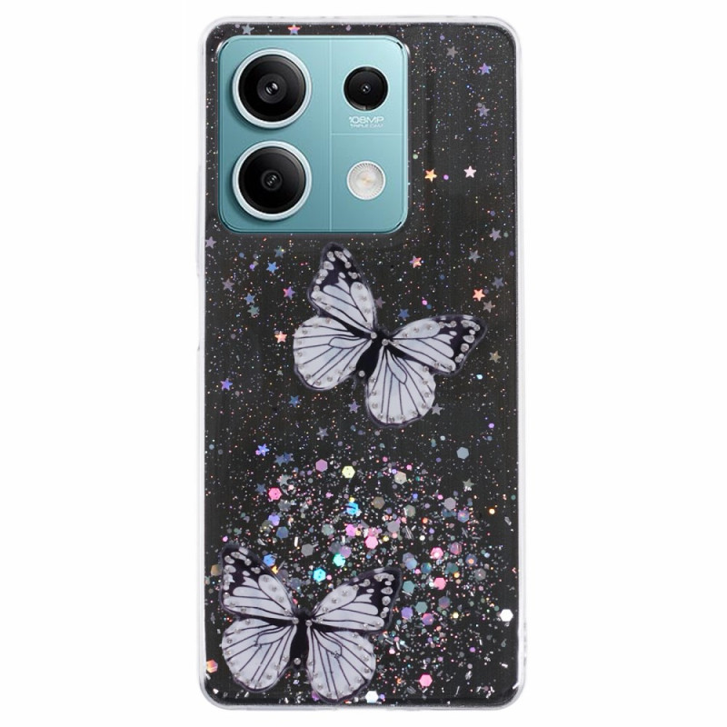 Xiaomi Redmi Note 13 5G Glitter Butterfly Case