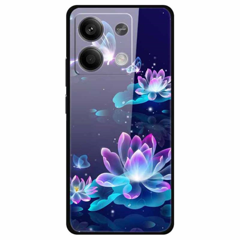 Xiaomi Redmi Note 13 5G Luminous Lotus Tempered Glass Case