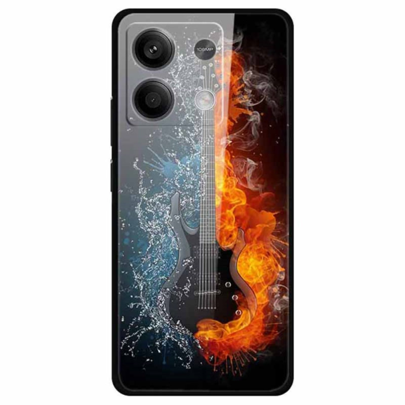 Xiaomi Redmi Note 13 5G Tempered Glass Guitar Case of Ice and Fire
