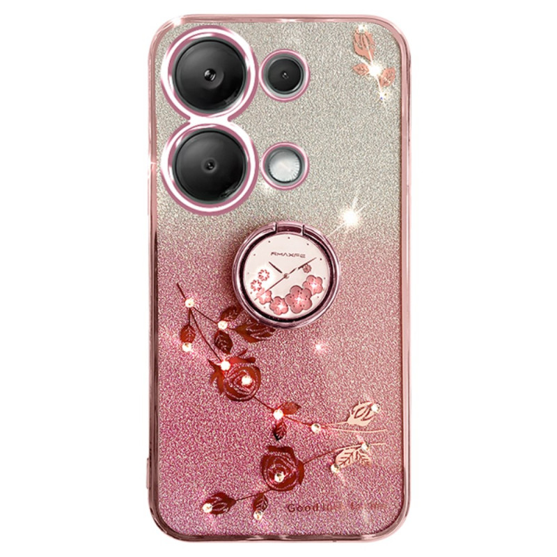 Xiaomi Redmi Note 13 5G Case Glitter and Rhinestone Support KADEM