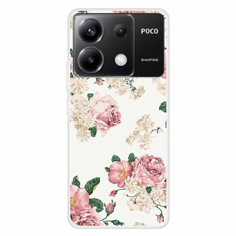 Xiaomi Redmi Note 13 Pro 5G / Poco X6 5G Case Liberty Flowers