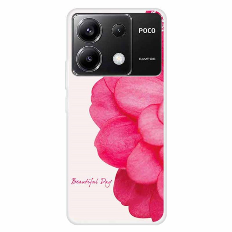 Xiaomi Redmi Note 13 Pro 5G / Poco X6 5G Pink Flower Case