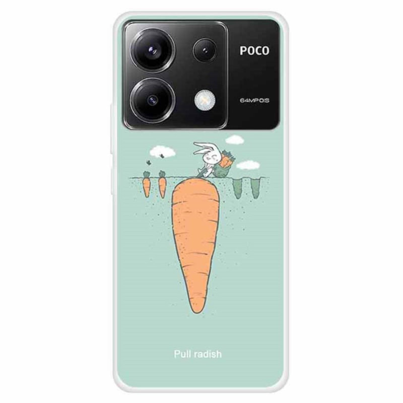 Xiaomi Redmi Note 13 Pro 5G / Poco X6 5G Case Carrots and Rabbit