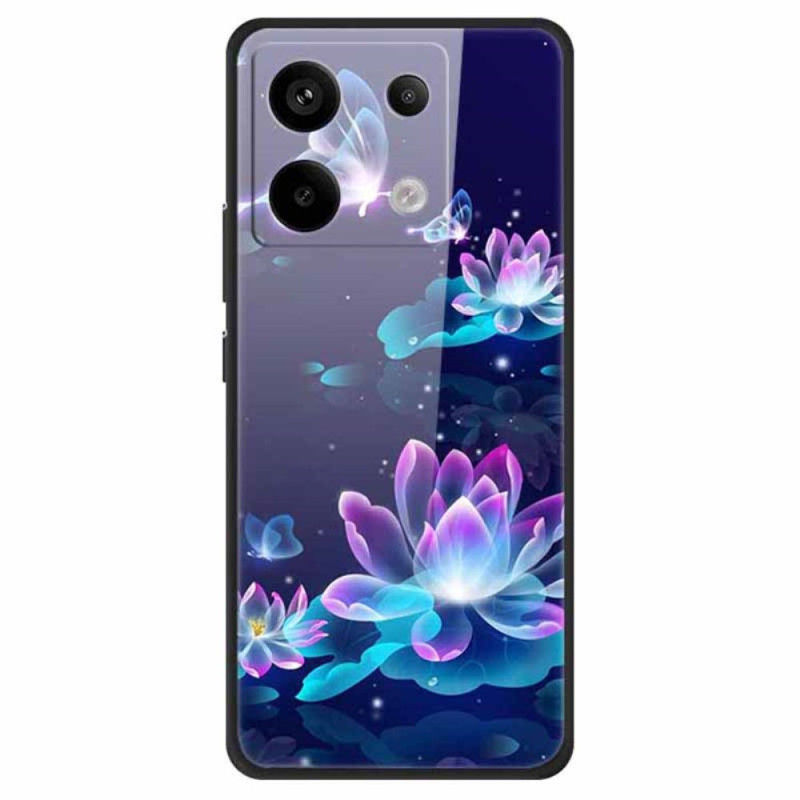 Xiaomi Redmi Note 13 Pro 5G / Poco X6 5G Hardcover Lotus Glass Case