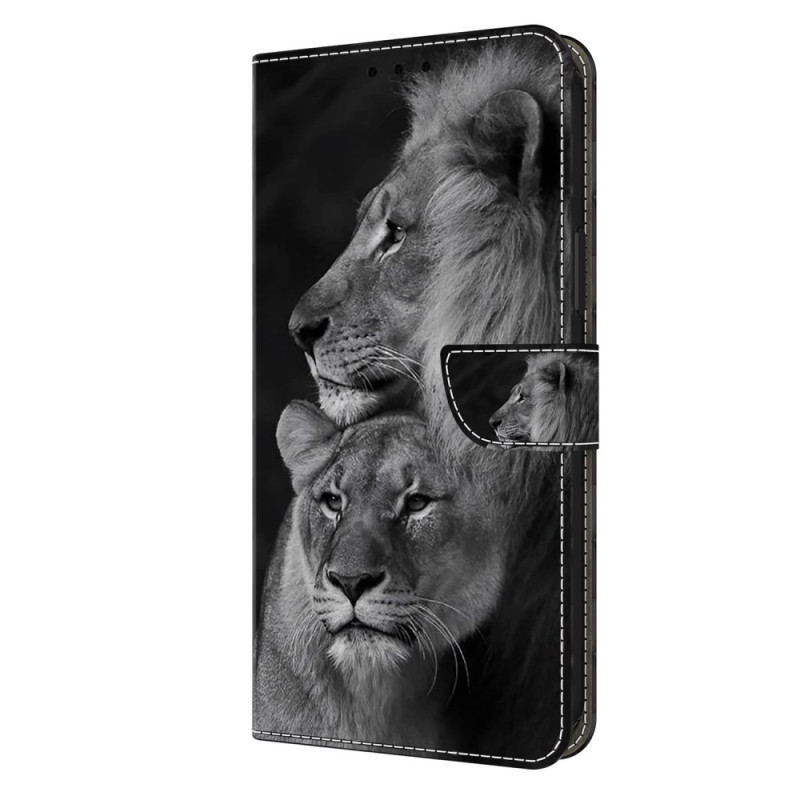 Case Xiaomi Redmi Note 13 4G Couple of Lions