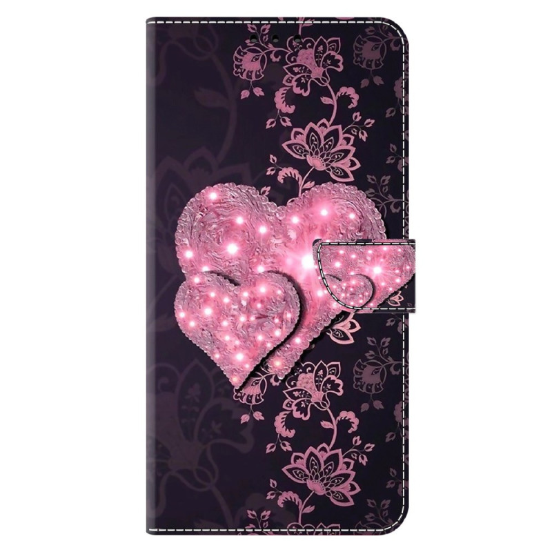 Xiaomi Redmi Note 13 4G Lace Hearts Case