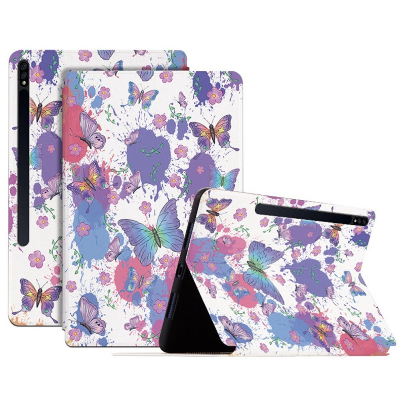 Case Samsung Galaxy Tab S7 / Tab S8 Butterflies