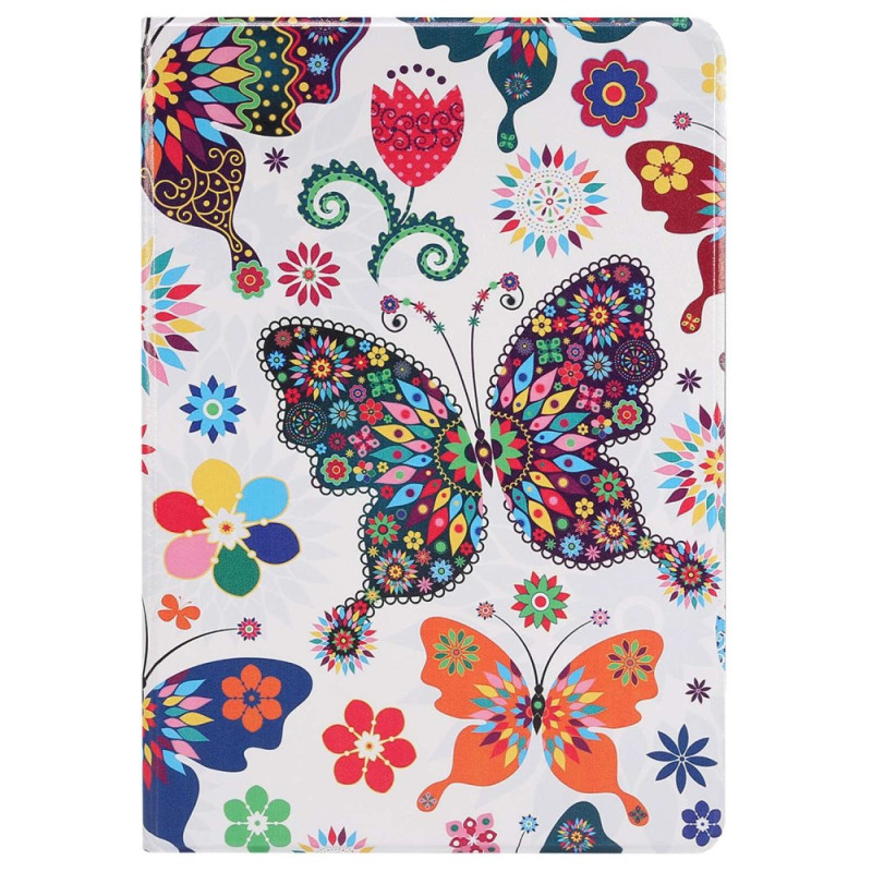 Samsung Galaxy Tab S8 Case Coloured Butterflies