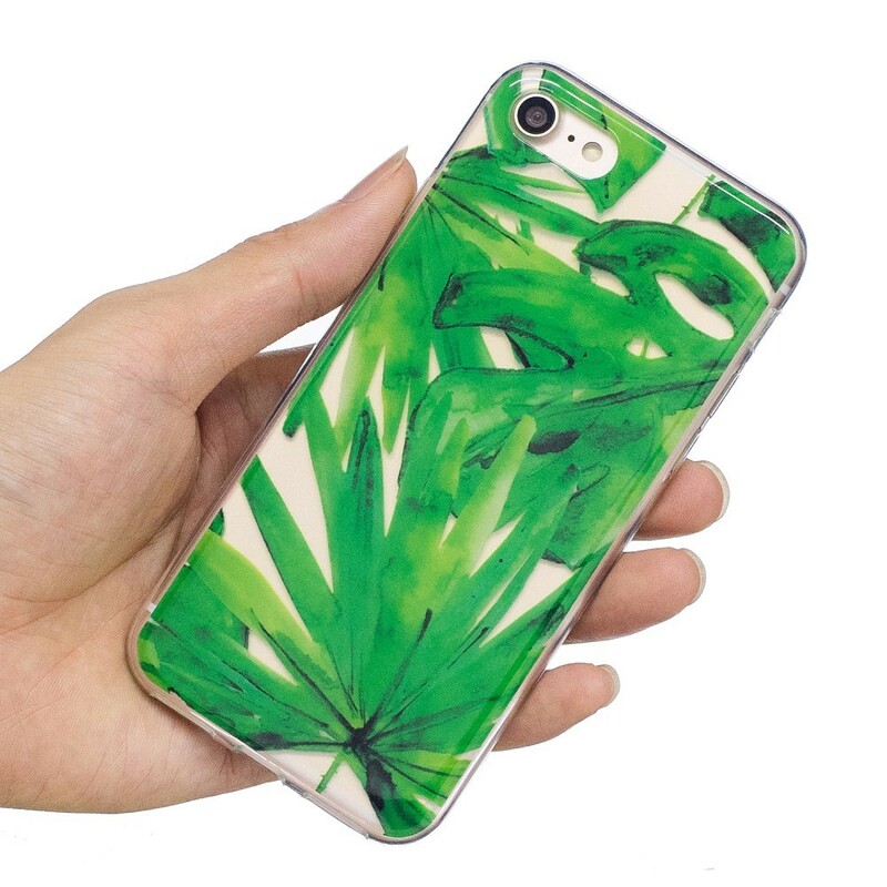 iPhone 8 / 7 Clear Case Leaves